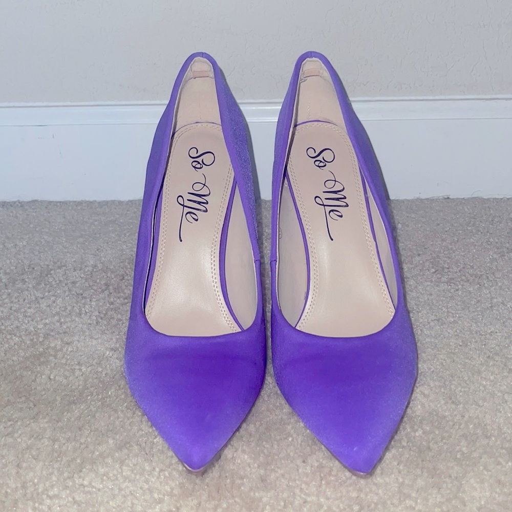 Size 11 Purple heels
